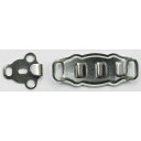 NBK日本紐釦貿易/カギホック 黒(黒ニッケル) 3組入(検対用)/FK502-01【10】 手芸用品 ソーイング資材 ホック・マジックテープ 手作り 材料