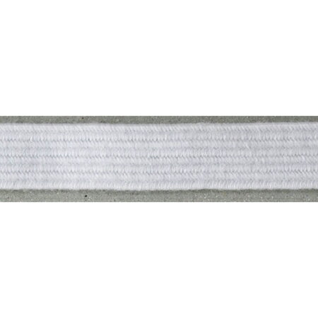 NBK日本紐釦貿易/クジャクソフトゴム 6コール 巾4mm×300m巻 白/F10-SFT6-300【10】 手芸用品 ソーイン..