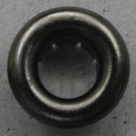 NBK日本紐釦貿易/片面ハトメ ＃25 10mm BN ブラックニッケル 12組/F12-123【10】 手芸用品 持ち手・金..