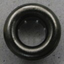 NBK日本紐釦貿易/両面ハトメ #300 5mm BN ブラックニッケル 200組/F5-307【10】 手芸用品 持ち手・金具 ハトメ 手作り 材料