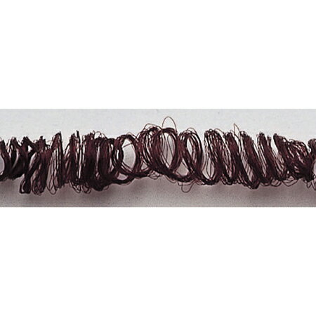 NBK日本紐釦貿易/ドール用カーリーヘアー 6mm コーヒーブラウン/CM250【10】 手芸用品 クラフト ドール用品 手作り 材料