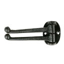 ダルトン/2スウィング ウォールフック アンティークブラック/S255-89ABK【08】 店舗ディスプレイ・店内装飾 壁掛け・ウォールデコ フック・ブラケット・バー