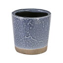 ダルトン/カラー グレーズド ポット バイオレット/CH14-G516VL【08】 ガーデニング・園芸用品 植木鉢・フラワーポット テラコッタ(素焼き)