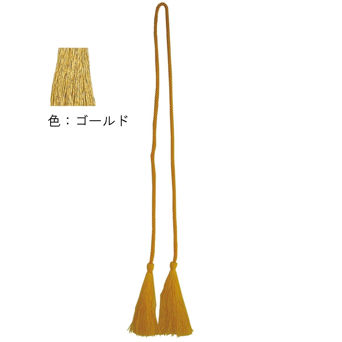 両房（大）金 5本/FTR-L-G【10】 手芸用品 和手芸 房・タッセル 手作り 材料