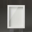 クレイ/BOX frame Single WHITE/680-835-102【01】【取寄】 花器、リース 花器・花瓶 フラワーフレーム