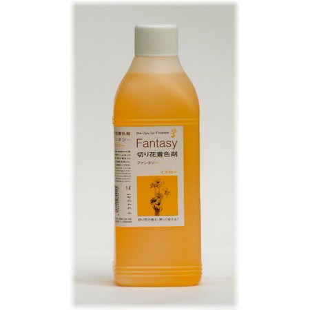 パレス化学/ファンタジー 1L イエロー/【07】【取寄】 花資材・フローリスト道具 生け花・生花 道具 切花着色剤