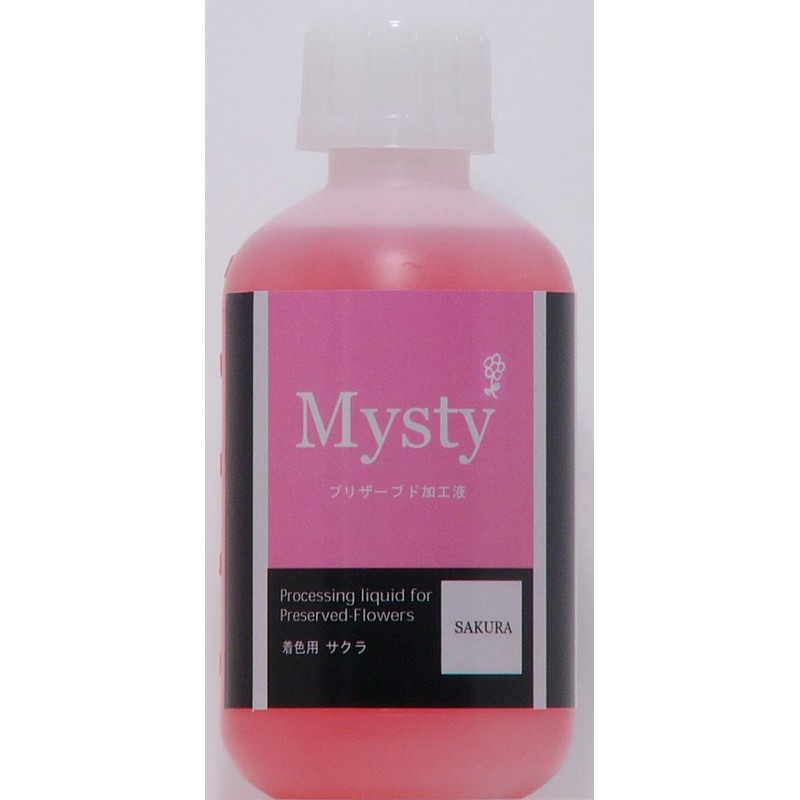 パレス化学/ミスティー 着色液 500ml サクラ/【07】【取寄】 花資材・フローリスト道具 ドライ・プリザ用資材 プリザーブドフラワー加工液 1