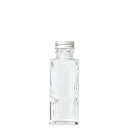 ハーバリウム瓶(丸)100ml アルミキャップ付「キャップ色:シルバー」【10】 ハーバリウム 瓶・ボトル ガラス瓶