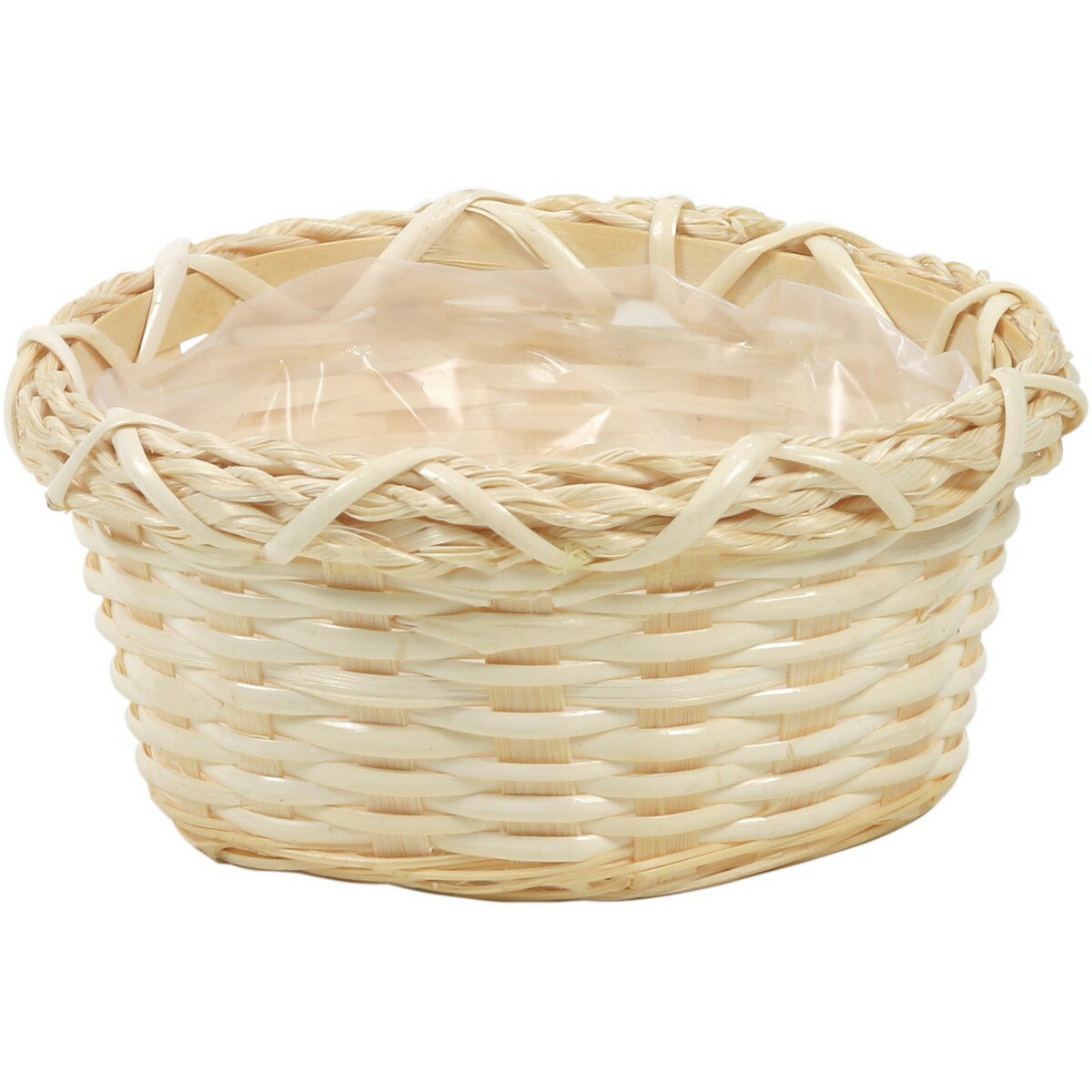 SG Wonder zone/ピールラタン 丸 アレンジS/210-201【07】[20個] 花器、リース 花かご・フラワーバスケット その他 花かご