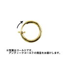NBK日本紐釦貿易/フープイヤリング 5組入 AG アンティークゴールド/KE169-AG【10】 手芸用品 アクセサリー ピアス・イアリング 手作り 材料