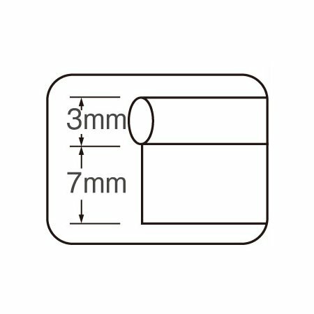 アサヒ/テトロンパイピングバイアス 巾3＋7mm×2.75m 3枚 赤エンジ/FTPB-3-531【10】【取寄】 手芸用品 ソーイング資材 ゴム・芯材 手作り 材料 2