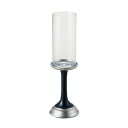 松村工芸/エクラマットフルート L MC-1747 ブラックシルバー/155-1747-210【01】 花器、リース 花器・花瓶 ガラス花器
