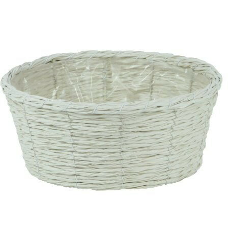 大橋新治商店/バスケット/24-973【01】[5個] 花器、リース 花かご・フラワーバスケット フェイク素材バ..