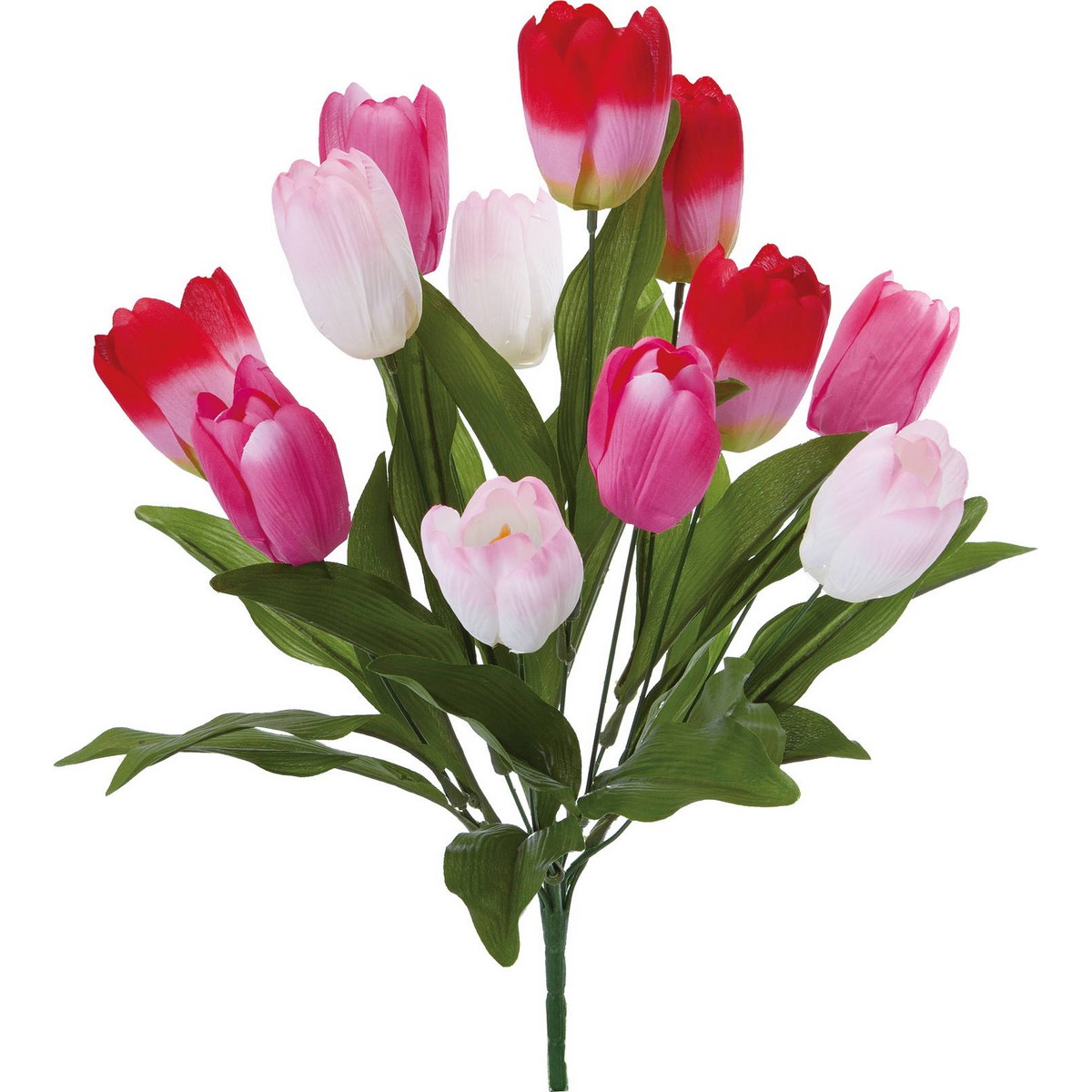 【造花】YDM/チューリップブッシュ ピンクビューティー/FS-MB006-PBT【01】【取寄】 造花（アーティフィシャルフラワー） 造花 花材「た行」 チューリップ