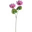 【造花】YDM/ロータス×2 ラベンダー/FS-8279-LAV【01】【01】【取寄】《 造花(アーティフィシャルフラワー) 造花 花材「は行」 ハス(蓮)・ロータス 》