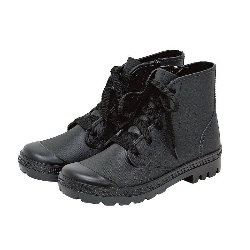 丸和貿易/フレンチスタイル レインブーツ BK （M）/400843001【07】 ガーデニング・園芸用品 ファッシ..