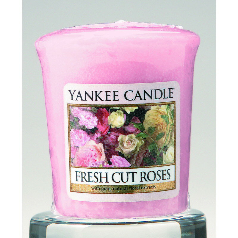 カメヤマ/YANKEE CANDLE YCサンプラー フレッシュカットローズ/YK0010503【07】【取寄】[6個] キャンドル・ロウソク ボーティブキャンドル