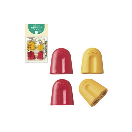クロバー/輪針キャップ大4個/55-306【01】【取寄】《手芸用品クラフト編み物用品》