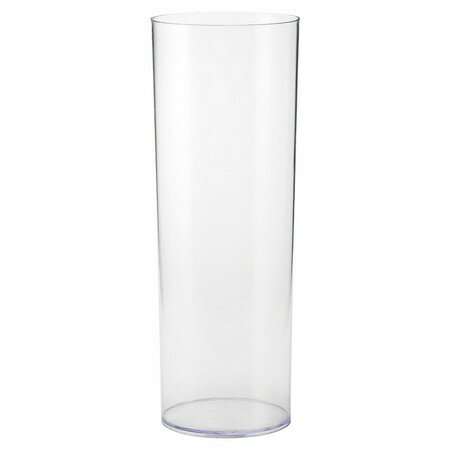 松野ホビー/アクリルストレートポット　H50/FR-1278【01】 花器、リース 花器・花瓶 プラスチック・アクリル花器