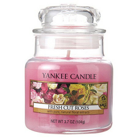 ヤンキーキャンドル カメヤマ/YANKEE CANDLE YCジャーS フレッシュカットローズ/YK003-05-03【07】【取寄】[3個] キャンドル・ロウソク アロマキャンドル