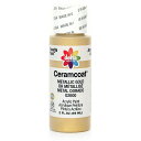 Delta Ceramcoat/セラムコート アクリルペイント絵具 59ml Metallic Gold/2600【01】【01】【取寄】《 手芸用品 クラフト ペインティング 》