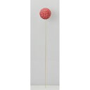 アスカ/ちりめん手毬ピック (1袋2本入)/A-79079【01】 花資材・フローリスト道具 フラワーピック 和風ピック