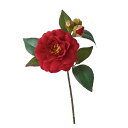 【造花】YDM/カサネツバキショート/FS-5182R【01】【取寄】 造花（アーティフィシャルフラワー） 造花 花材「た行」 ツバキ（椿）