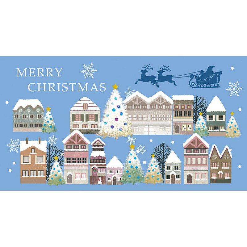 チキュウグリーティングス/Xマスギフトカード XG−135 50枚/103-8135-0【01】 ラッピング用品 、梱包資..