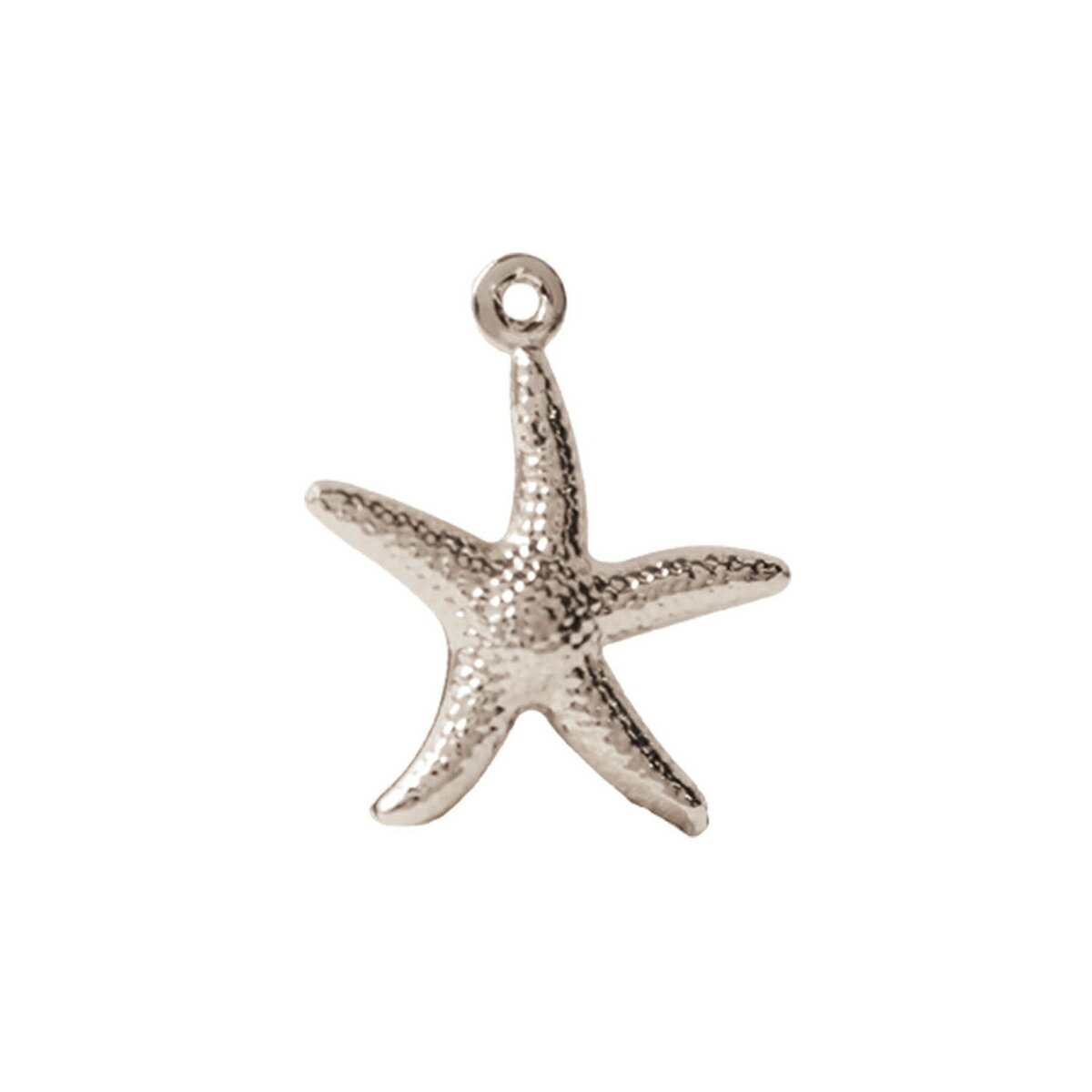 NBK日本紐釦貿易/ヒトデ チャーム 2個入 シルバー/A22-91【10】 手芸用品 アクセサリー アクセサリーパ..