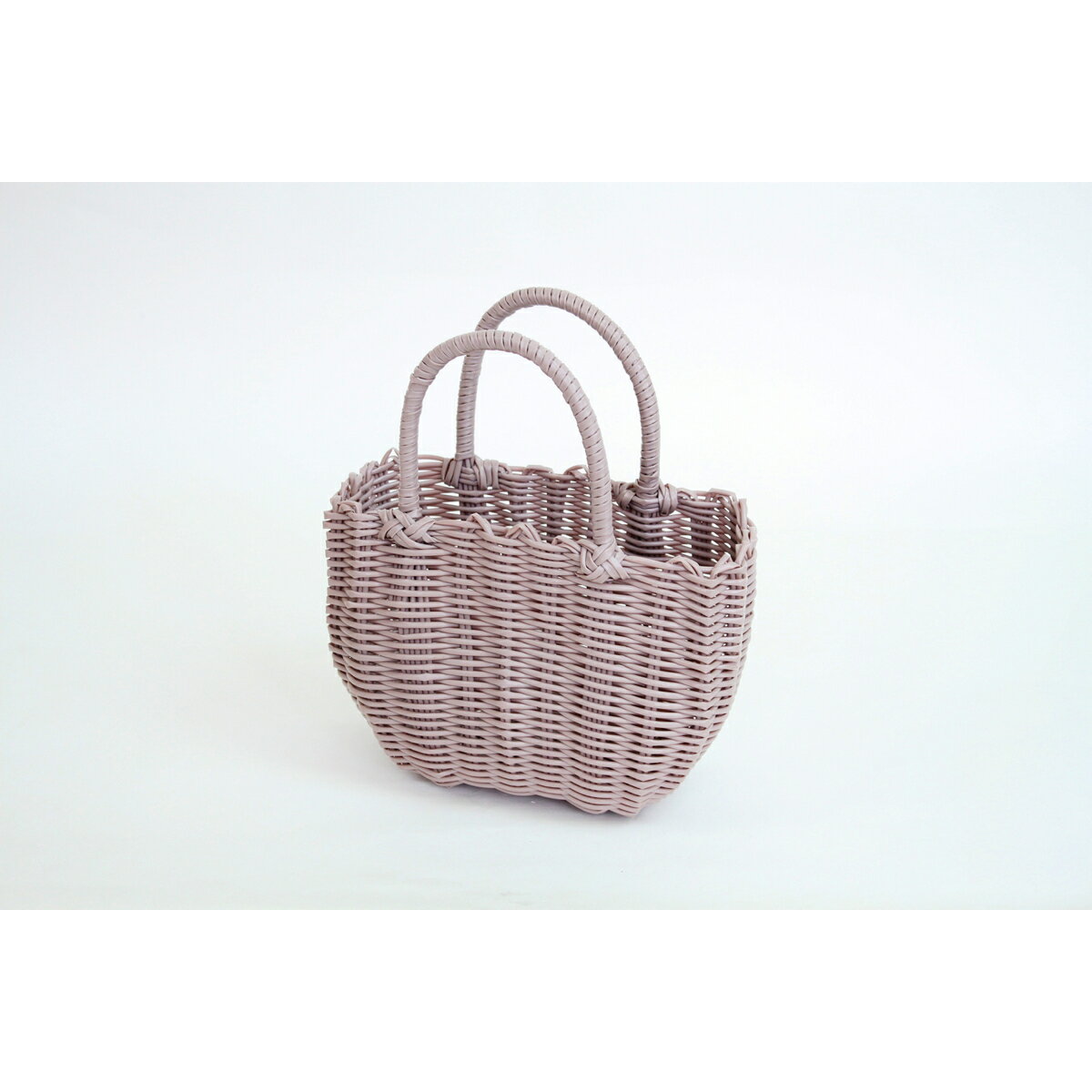 村田屋産業/P．Pプチバッグ モカベージュ/9959【07】【取寄】 花器、リース 花かご・フラワーバスケット その他 花かごのサムネイル