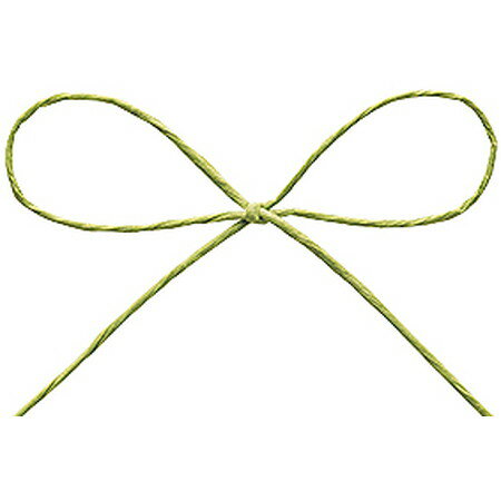 東京リボン/パピエール 約1mmΦ×130m 29 ピスタチオグリーン/46711-29【01】 リボン 紐、コード