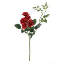 【造花】MAGIQ東京堂/パレットローズ #3 RED レッド/FM000160-003【01】 造花(アーティフィシャルフラワー) 造花 花材「は行」 バラ