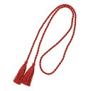 金糸入り両房付き組紐 4本 No.003 レッド /RS018888-003【01】 花資材・フローリスト道具 デコレーションパーツ・素材 タッセル