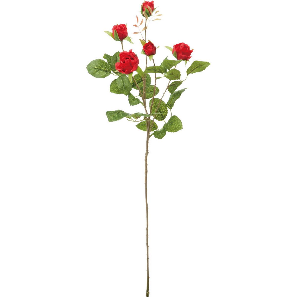 【造花】YDM/ローズスプレー ダークレッド/FA-7261-D/R【01】【取寄】 造花（アーティフィシャルフラワー） 造花 花材「は行」 バラ 1