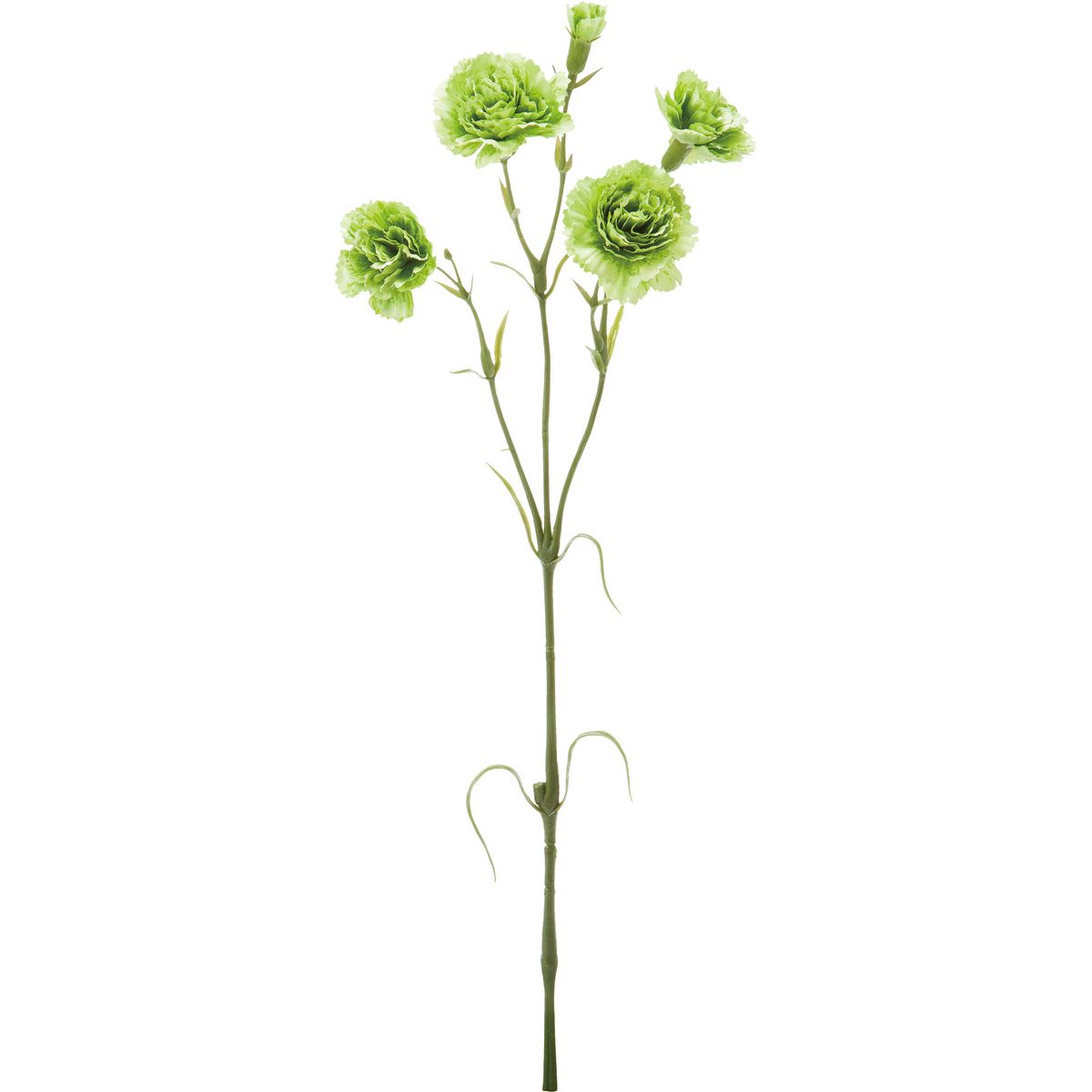 【造花】YDM/カーネーションスプレー グリーン/FA-7264-GR【01】【取寄】 造花（アーティフィシャルフラワー） 造花 花材「か行」 カーネーション