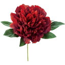 【造花】YDM/ピオニーピック レッド/FA-7258-R【01】 造花(アーティフィシャルフラワー) 造花 花材「さ行」 シャクヤク(芍薬)・ボタン(牡丹)・ピオニー