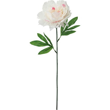 【造花】YDM/シングルピオニー クリーム/FF-2933-CR【01】【取寄】《 造花(アーティフィシャルフラワー) 造花 花材「さ行」 シャクヤク(芍薬)・ボタン(牡丹)・ピオニー 》