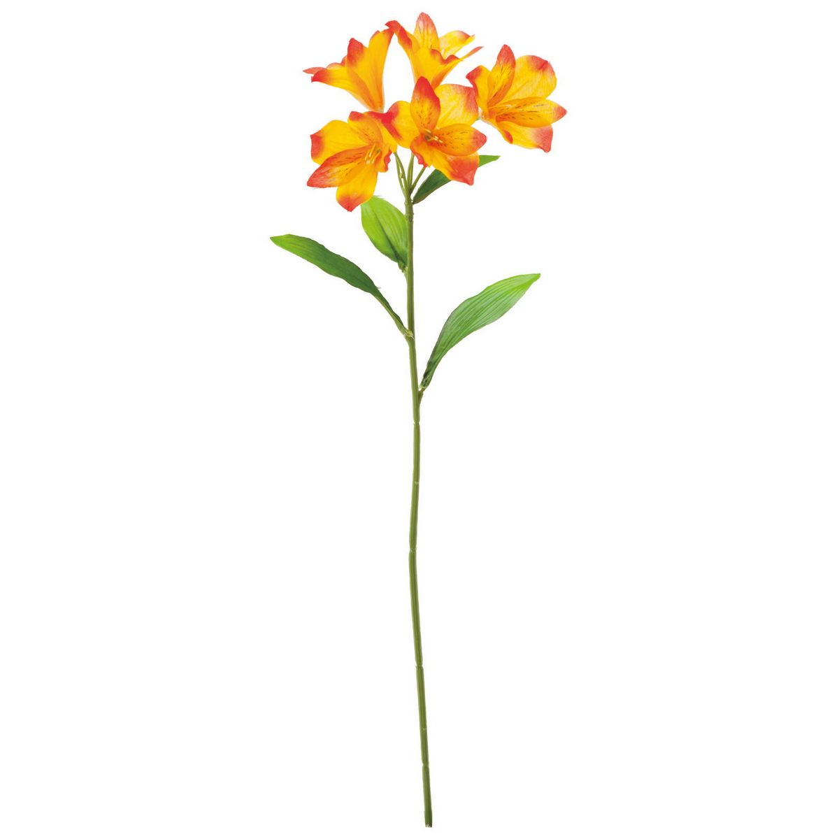 【造花】YDM/アルストロメリア オレンジ/FF-2603A-OR【01】【取寄】 造花（アーティフィシャルフラワー） 造花 花材「あ行」 アルストロメリア