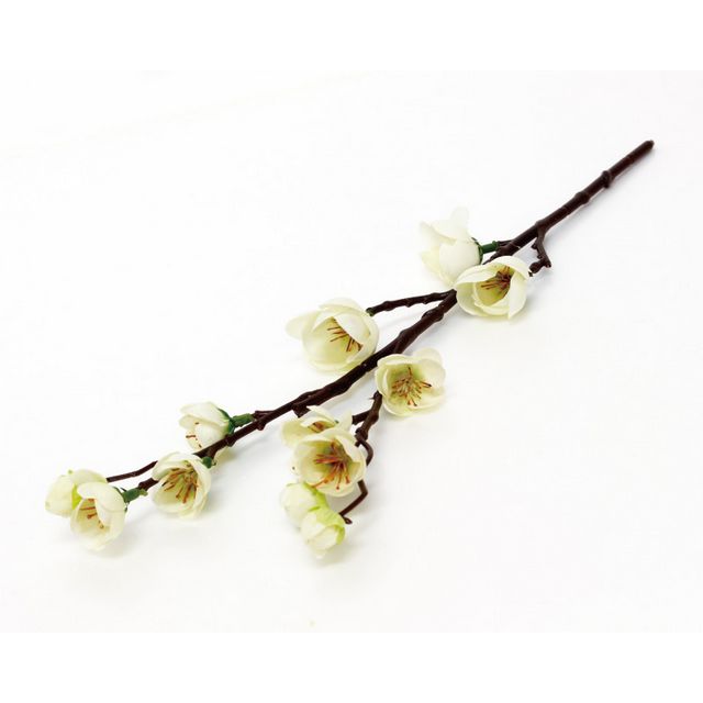 【造花】丸和貿易/いろはに花 梅 ホワイト/400869102【07】 造花（アーティフィシャルフラワー） 造花 花材「あ行」 ウメ（梅）