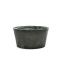 ウメザワ/アンティ−ク風ウッド アレンジ L グレ−/BC-11721【07】 花器、リース 花器・花瓶 木製花器