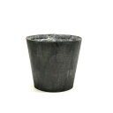 ウメザワ/アンティ-ク風ウッド D5丸 グレ-/BC-11727【07】 花器、リース 花器・花瓶 木製花器
