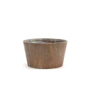 ウメザワ/アンティ−ク風ウッド アレンジ M 茶/BC-11710【07】 花器、リース 花器・花瓶 木製花器