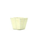 ウメザワ/ペーパーロープクリーム D3 角 クリーム/HC−7343【07】 花器、リース 花かご・フラワーバスケット ロープ編みバスケット