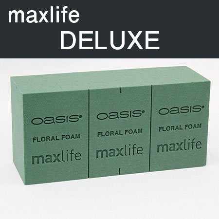 オアシス/デラックスmaxlife　1ブリック売り【01】【取寄】 花資材・フローリスト道具 フローラルフォーム(オアシス) 生花用ブリック