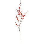 【造花】YDM/ウメブランチ/FS-5327-R【01】【取寄】 造花（アーティフィシャルフラワー） 造花 花材「あ行」 ウメ（梅）