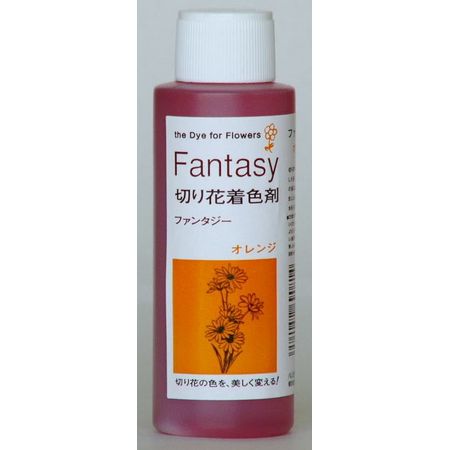 パレス化学/ファンタジー 100ml オレンジ/1520207 花資材・フローリスト道具 生け花・生花 道具 切花着色剤