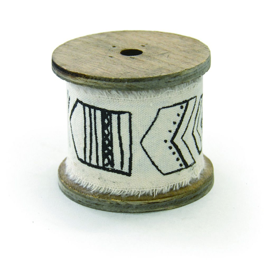 azi-azi/スプールリボン／アロー／B/TH-102【01】[3個] リボン デザインリボン ナチュラルデザインリボン