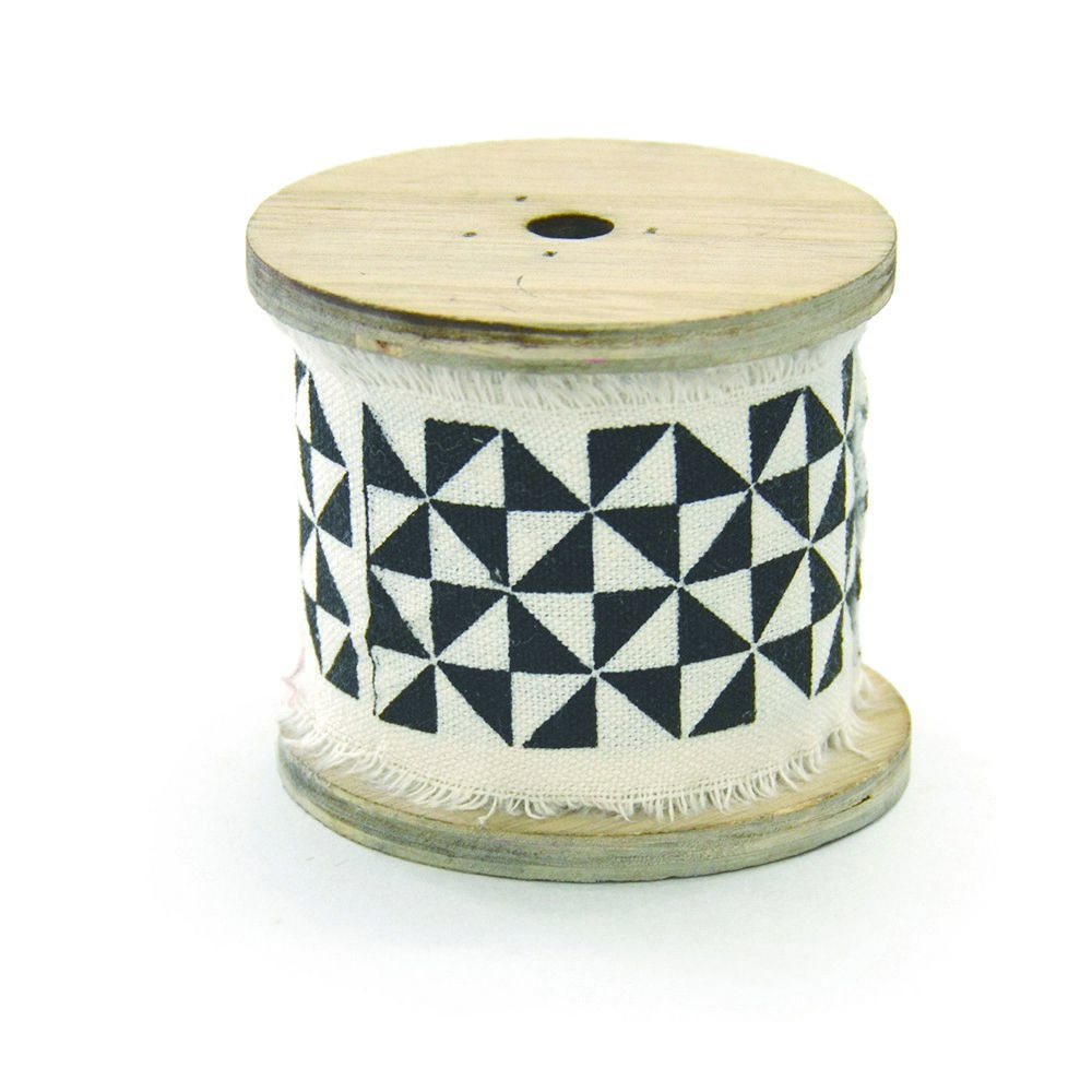 azi-azi/スプールリボン／パターン／E/TH-126【01】[3個] リボン デザインリボン ナチュラルデザインリ..