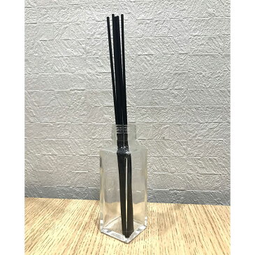 ディフューザー用リードスティック 6本 (黒ファイバー)【01】【取寄】 リードディフューザー リードスティック