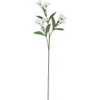 【造花】YDM/ミニリリースプレー ホワイト/FF-2969-W【01】【取寄】 造花（アーティフィシャルフラワー） 造花 花材「や行」 ユリ（百合）・リリー